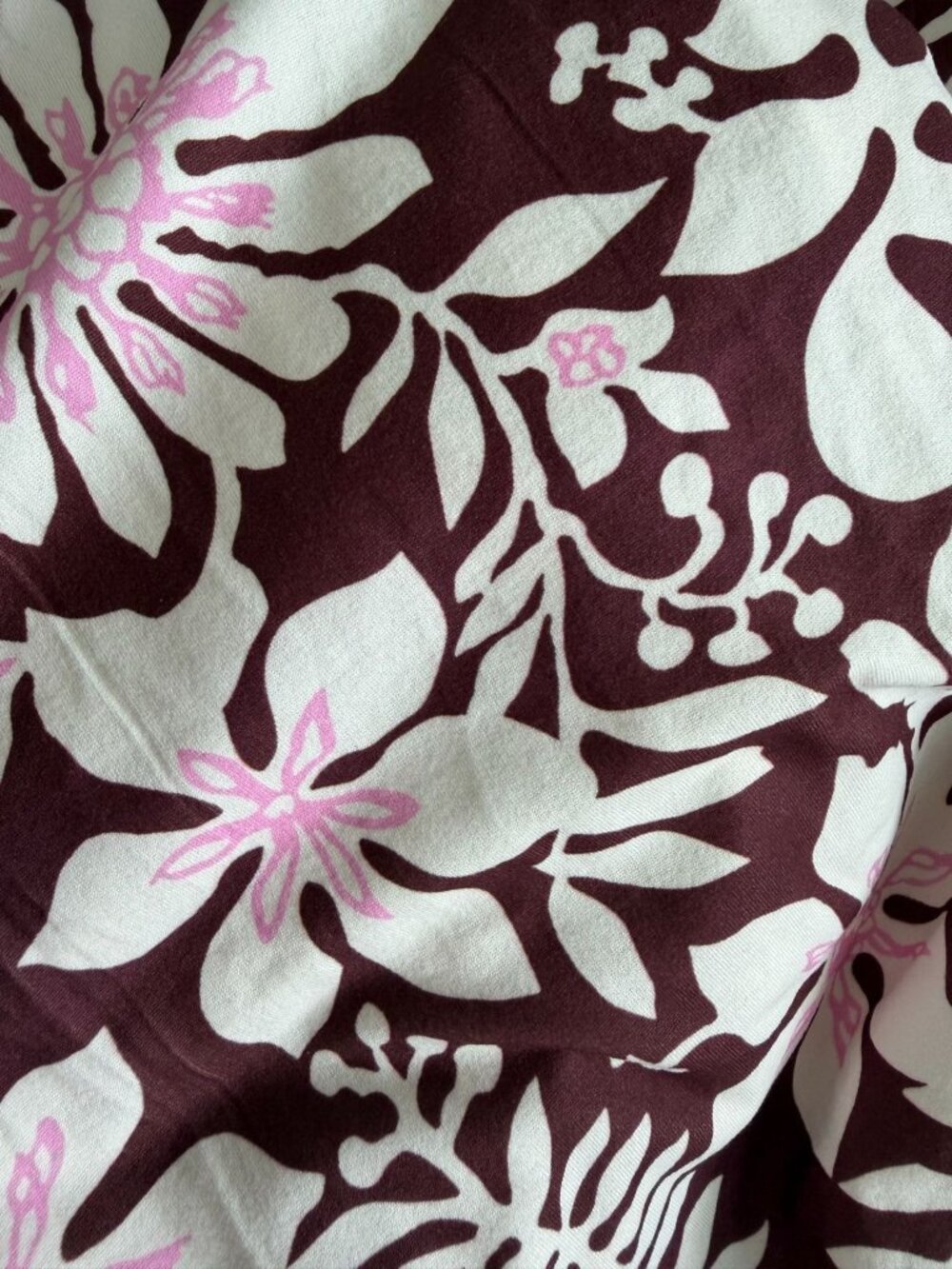 MARKET & SPRUCE Alisha Brown Knit Floral Maxi Dress Size 1X NEW NWT - Picture 2 of 3